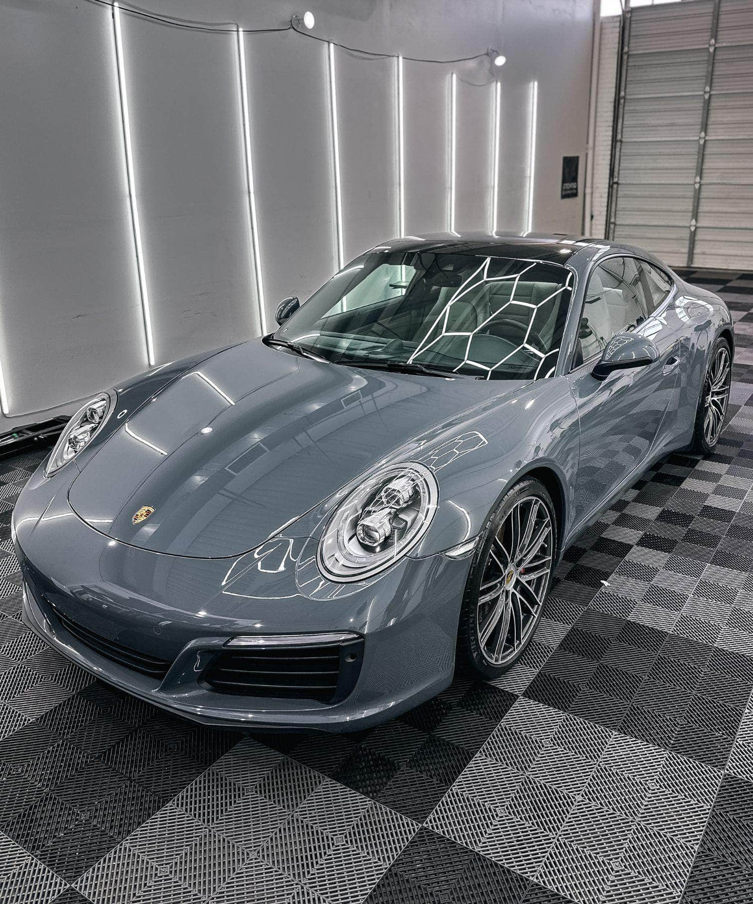 Graphite Blue Porsche 911 Ceramic Coating - Martin Auto Detailing